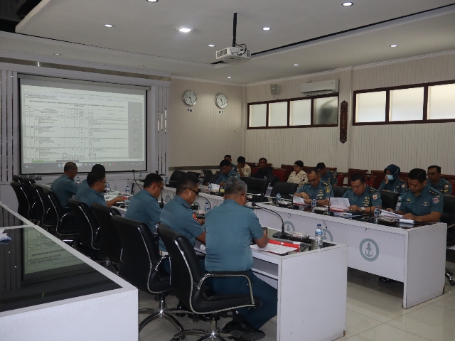 Panda Lantamal V Gelar Rakorset Penerimaan Prajurit TNI AL Gel I TA. 2024