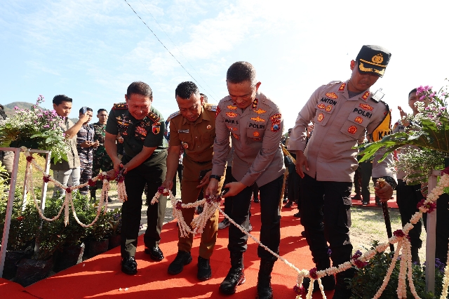 Sambut Hari Bhayangkara Ke–78 Kapolda Jatim Resmikan Sumur Air Dalam di Ponorogo