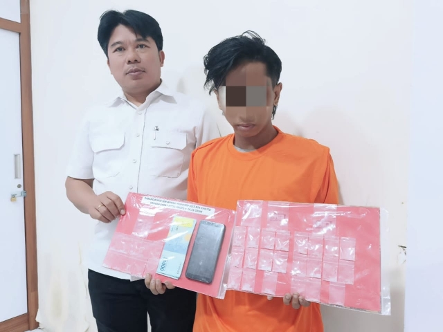 Pengedar Narkoba dengan Sistem Ranjau Diamankan Polisi