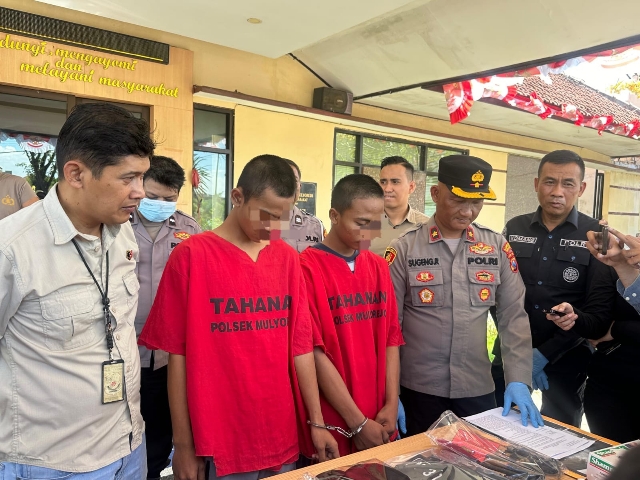 Dua Tersangka Jambret Sasar Emak-emak di Area Parkir Mall Surabaya Diamankan Polisi