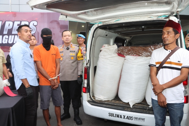 Polres Tulungagung Berhasil Tangkap Pencuri Mobil dan Tembakau