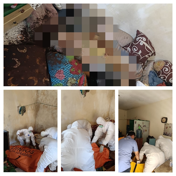 Warga Banyu Urip Wetan Gang VI Dikejutkan Penemuan Mayat Laki-Laki di Dalam Rumah