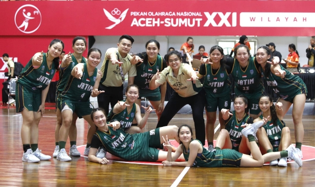 Tim Basket Putri Jatim Libas Tim Unggulan DKI Jakarta