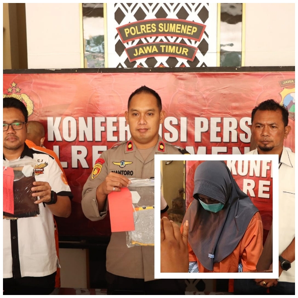 Polres Sumenep Amankan Oknum Guru Tersangka TPPO