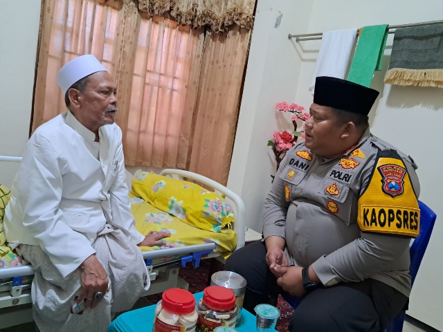 Cooling System, Kapolres Pamekasan Kunjungi Ponpes Miftahul Ulum Panyepen Jelang Pilkada