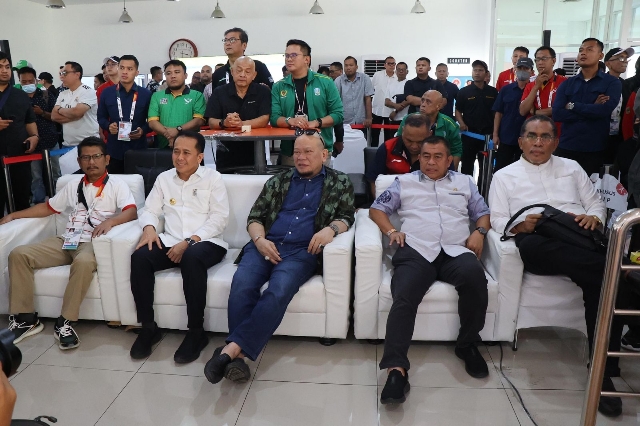 Pantau Venue PON di Medan, Ketua DPD RI Saksikan Pertandingan Bowling dan Wushu