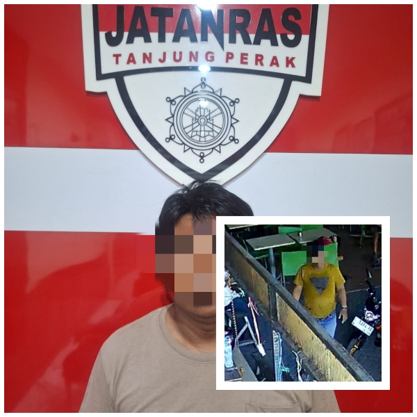 Pelaku Penggelapan Sepeda Motor Beraksi di 12 TKP Ditangkap Anggota Satreskrim Polres Pelabuhan Tanjung Perak