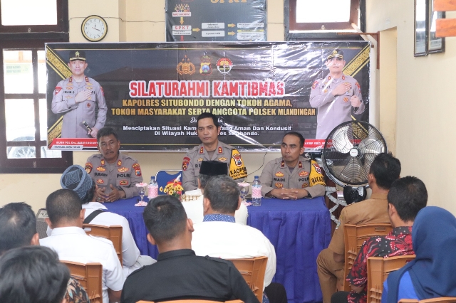 Cooling System Pilkada 2024, Kapolres Situbondo Silaturahmi dengan Toga dan Tomas