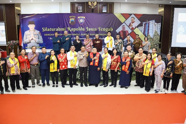 Polda Jateng Gandeng Para Tokoh Agama Hindu, Buddha dan Khonghucu dalam Mewujudkan Pilkada 2024 Aman dan Damai
