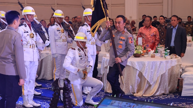 Irjen Pol Sandi Nugroho Resmikan Pataka Humas Polri