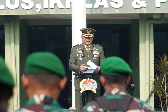 Korem 084/Bhaskara Jaya Gelar Upacara Peringatan Hari Pahlawan Tahun 2024