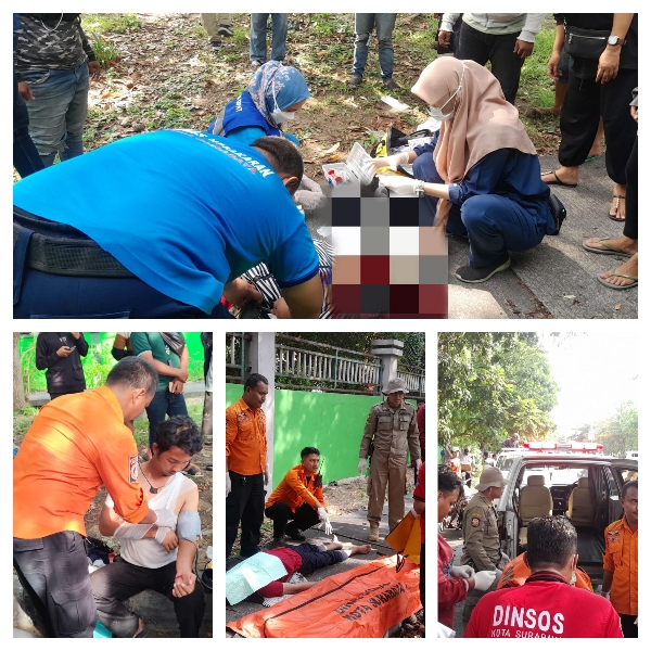 Laka Lantas Melibatkan Dua Kendaraan R2, Satu Korban Meninggal Dunia di Tempat Kejadian