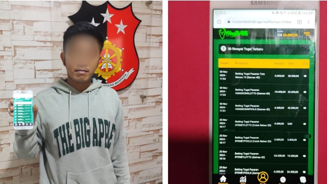 Polsek Krembangan Amankan Pelaku Judol di Pelabuhan Jamrud, Surabaya