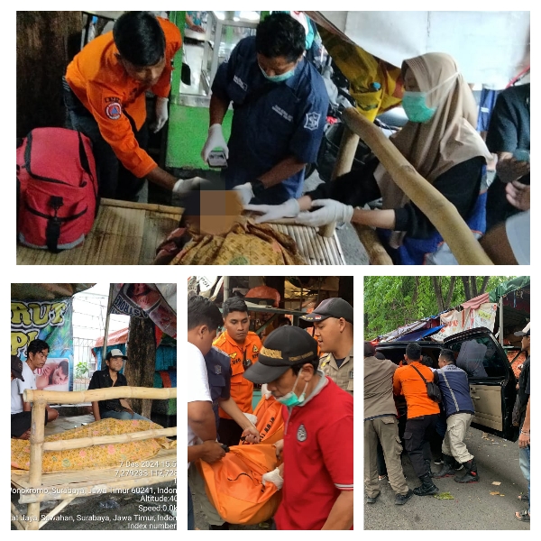 Seorang Laki-Laki Meninggal Mendadak di Warung Kopi Ronggowarsito