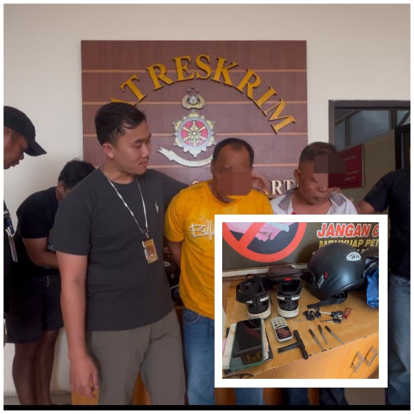 Dua Pelaku Curanmor Berhasil Dibekuk Anggota Resmob Polresta Surakarta