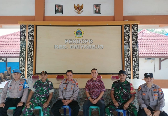 Polsek Driyorejo Pastikan Pengamanan Malam Tahun Baru 2025 Berjalan Aman dan Kondusif