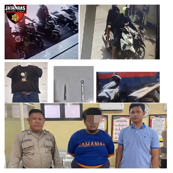 Pelaku Curanmor Spesialis Minimarket di Surabaya Diamankan Anggota Unit Jatanras Polres Pelabuhan Tanjung Perak 