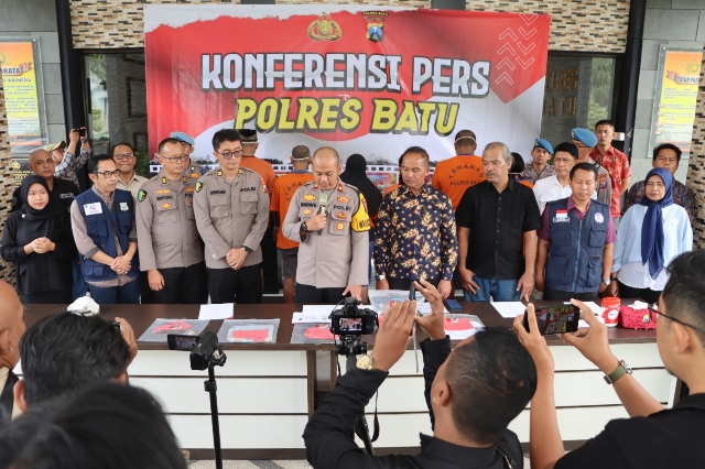 Kasus TPPO Modus Adopsi Bayi Berhasil Diungkap Polres Batu