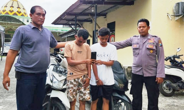 2 Pelaku Penipuan Modus COD Diamankan Anggota Unit Reskrim Polsek Kenjeran