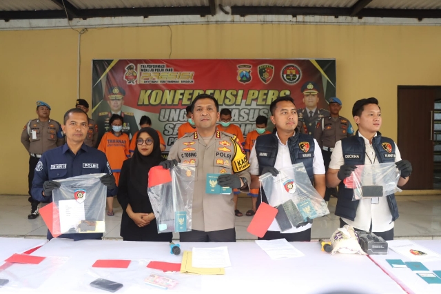 Polresta Sidoarjo Berhasil Mengungkap TPPO dan Selamatkan 22 CPMI