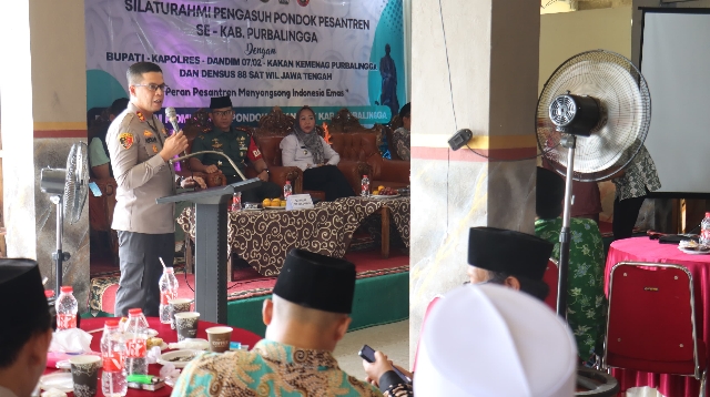Kapolres Purbalingga Siap Berkolaborasi dengan Pondok Pesantren di Bidang Pendidikan dan Keamanan