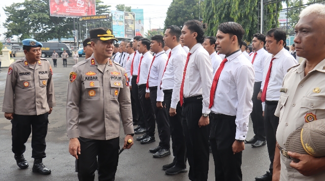 Pimpin Apel Pagi, Kapolres Purbalingga Ingatkan Kembali Tugas Pokok Polri