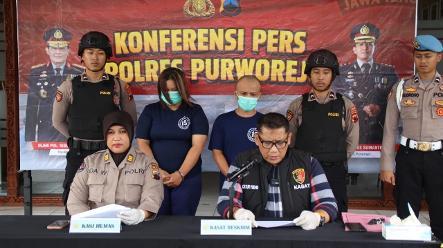 Polres Purworejo berhasil Menangkap dua Pelaku Pencurian  dan Pemberatan yang Beraksi di Tempat Makan dan Toko Kelontong