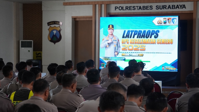 Ops Keselamatan Semeru 2025: Polrestabes Surabaya Gelar Operasi Lalu Lintas Jelang Ramadhan