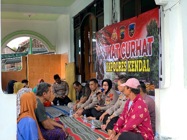 Jum’at Curhat, Cara Polres Kendal Pererat Hubungan dengan Masyarakat