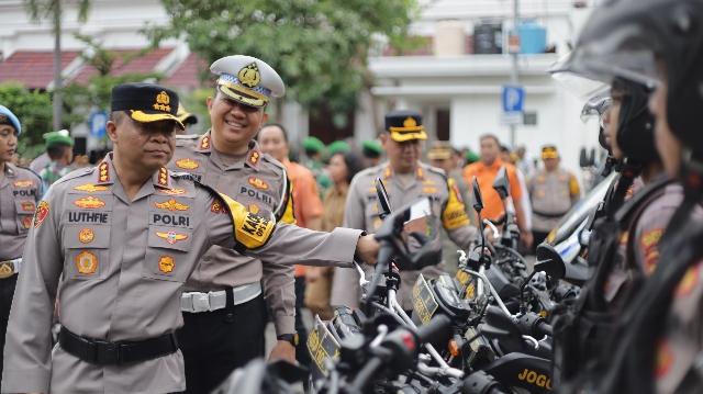 Polrestabes Surabaya Wujudkan Lalu Lintas Aman dan Tertib dalam Operasi Keselamatan Semeru 2025, Resmi Dilaksanakan