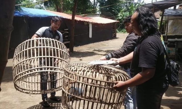 Polres Nganjuk Bongkar Arena Sabung Ayam dan Berkomitmen Memberantas Perjudian