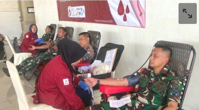 HPN Peduli Kemanusiaan, PWI Pasuruan Raya Gelar Donor Darah