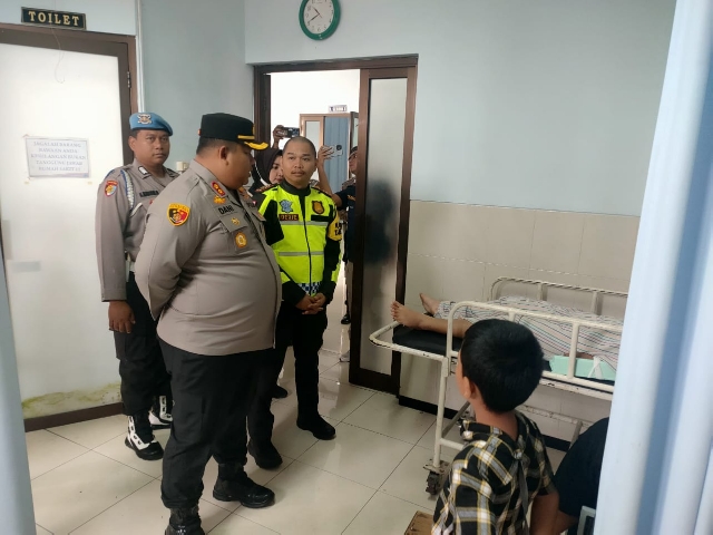 Polres Pasuruan Libatkan Tim Trauma Healing Tangani Korban Laka Bus Brimob