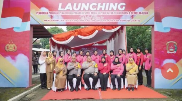 Kapolres Pasuruan Dukung Program Pekarangan Pangan Lestari