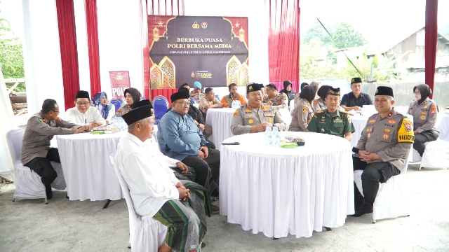 Pererat Silaturahmi, Polres Pasuruan dan Media Gelar Buka Puasa Bersama
