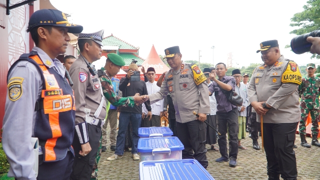 Kapolda Jatim Cek Kesiapan Pos Yan Ops Ketupat Semeru 2025 di Pandaan