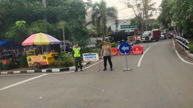 Polres Bojonegoro Tingkatkan Pengawasan di Jalur Perbatasan Pastikan Arus Balik Lebaran Lancar