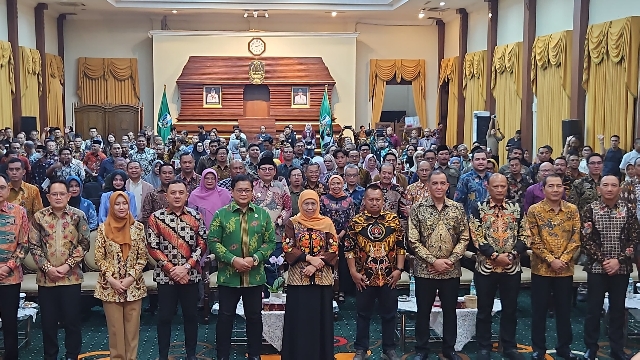 Hadiri Puncak HPN PWI Jatim 2025, Khofifah: Pers Berperan Wujudkan Ketahanan Pangan