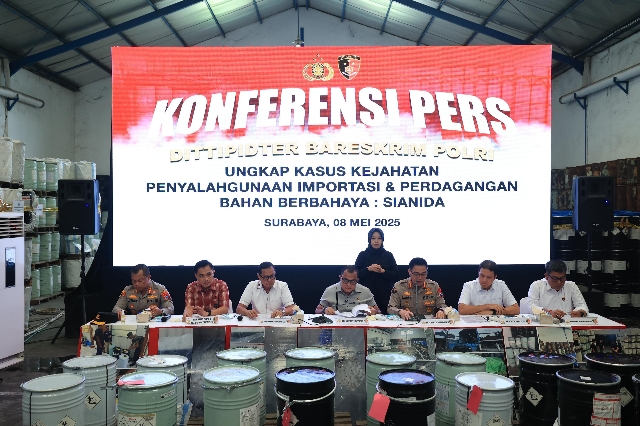 Perdagangan Ilegal Sianida di Jawa Timur Berhasil Dibongkar, Kemendag RI Mengapresiasi Polri