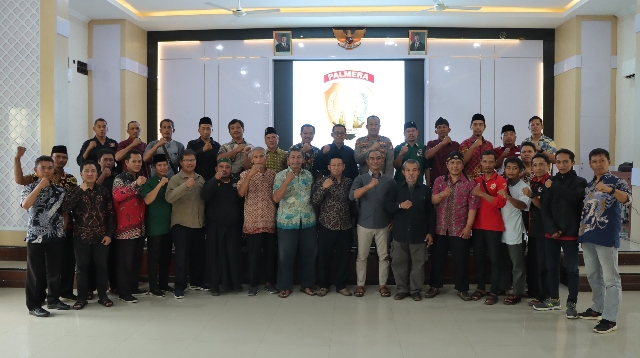 Satgas Palmera Resmi Dibentuk, Polres Nganjuk Libatkan Perguruan Silat