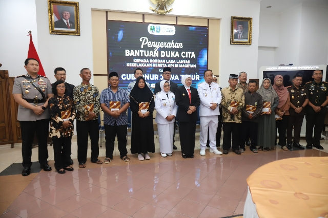 Gubernur Jatim Apresiasi Polres Magetan Respon Cepat Penanganan Laka Kereta Api
