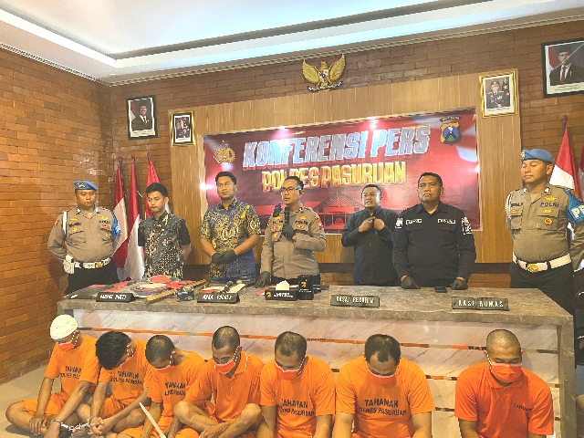 Polres Pasuruan Ungkap 27 Kasus Premanisme dalam Operasi Pekat II Semeru 2025