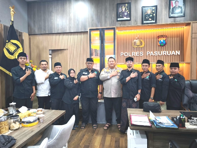 Kapolres Gandeng Pagar Nusa Bangil Jaga Kondusivitas Pasuruan