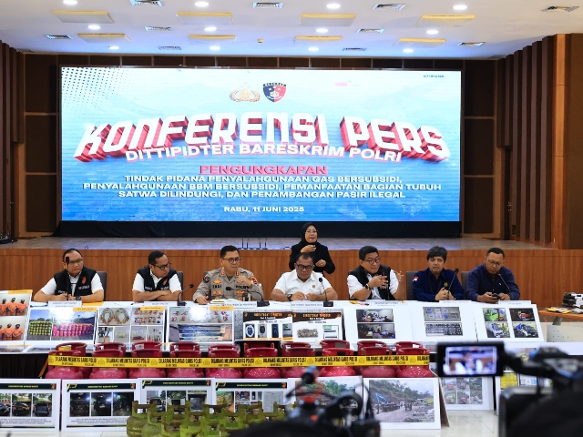 5 Kasus Besar Penyalahgunaan BBM dan Gas Subsidi di Berbagai Daerah Diungkap Bareskrim Polri