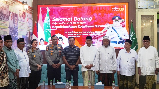 Polrestabes Surabaya Sambangi Tokoh Agama dalam Anjangsana HUT Bhayangkara ke-79 Tahun 2025