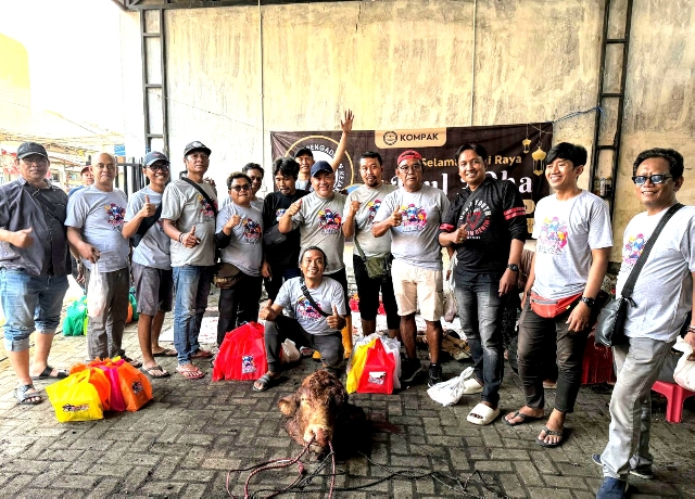 Komunitas Media Pengadilan dan Kejaksaan Konsisten Berkurban Sejak 2019