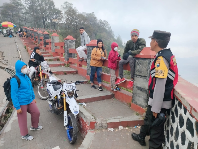 Polres Pasuruan Perketat Pengamanan di Dua Jalur Wisata Saat Libur Panjang Idul Adha