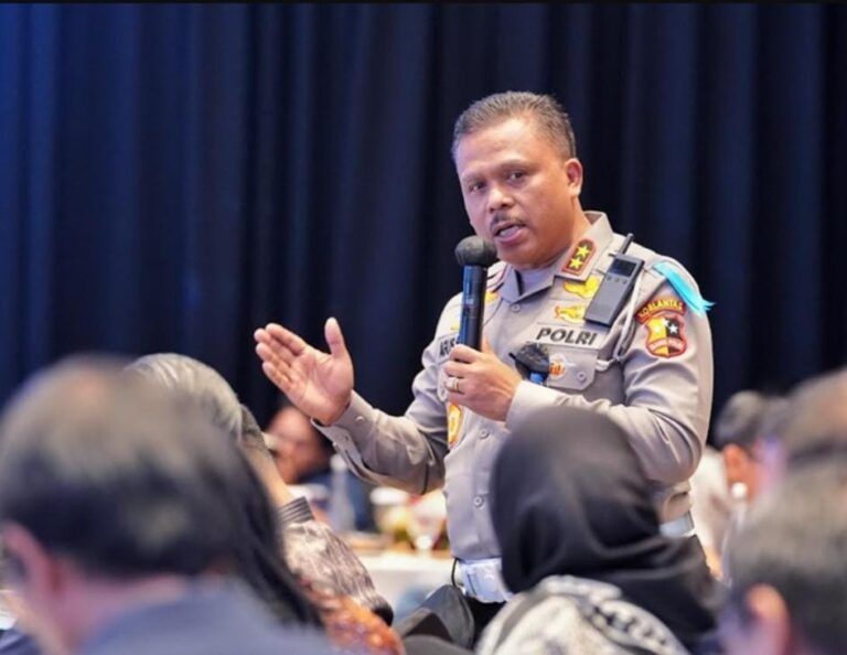 Kakorlantas Pimpin Tactical Floor Game (TFG), Rute Parkir (Rolakir) Pengamanan HUT ke-79 Bhayangkara