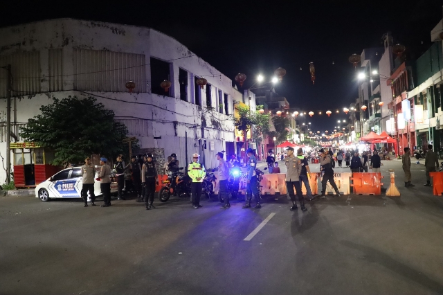 Polres Pelabuhan Tanjung Perak Patroli Harkamtibmas Antisipasi Kejahatan Jalanan dalam Menciptakan Rasa Aman