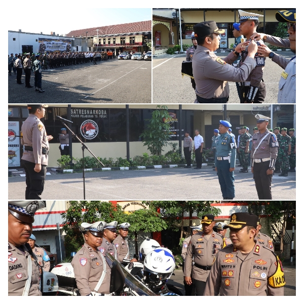 Polres Pelabuhan Tanjung Perak Gelar Operasi Patuh Semeru 2025, Sasar 8 Pelanggaran Prioritas